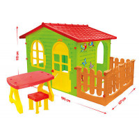 Будиночок з терасою + стіл зі стільцем 